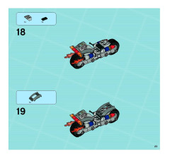LEGO 8632 instructions page 23 – build guide