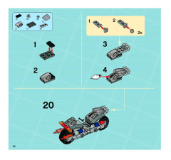 LEGO 8632 instructions page 24 – build guide