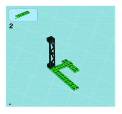 LEGO 8632 instructions page 26 – build guide