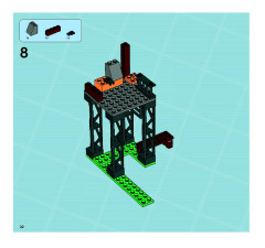 LEGO 8632 instructions page 32 – build guide