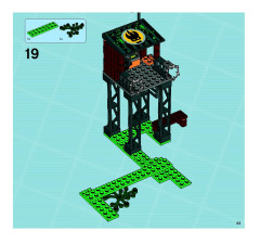 LEGO 8632 instructions page 43 – build guide