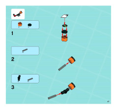 LEGO 8632 instructions page 47 – build guide