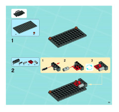 LEGO 8632 instructions page 53 – build guide