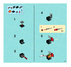 LEGO 8632 instructions page 59 – build guide