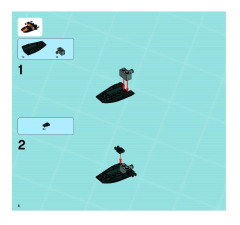 LEGO 8632 instructions page 6 – build guide