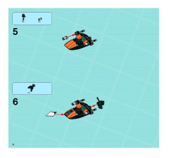 LEGO 8632 instructions page 8 – build guide