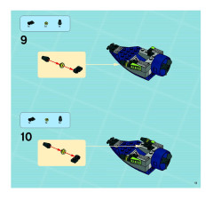 LEGO 8633 instructions page 11 – build guide