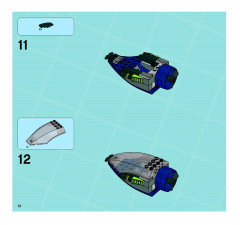 LEGO 8633 instructions page 12 – build guide