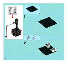 LEGO 8633 instructions page 14 – build guide