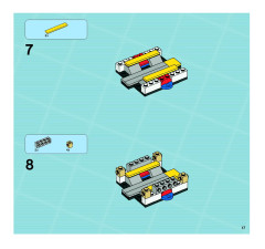 LEGO 8633 instructions page 17 – build guide