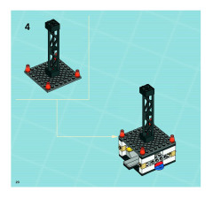 LEGO 8633 instructions page 20 – build guide