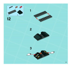 LEGO 8633 instructions page 21 – build guide