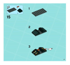 LEGO 8633 instructions page 27 – build guide