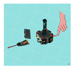 LEGO 8633 instructions page 29 – build guide