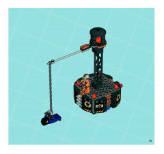 LEGO 8633 instructions page 35 – build guide