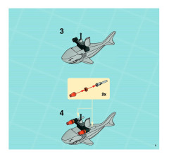 LEGO 8633 instructions page 5 – build guide