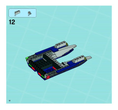 LEGO 8633 instructions page 12 – build guide
