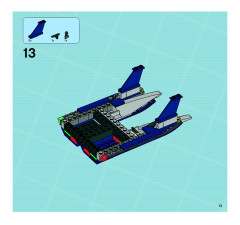 LEGO 8633 instructions page 13 – build guide