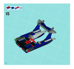 LEGO 8633 instructions page 16 – build guide