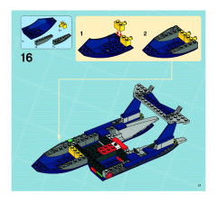 LEGO 8633 instructions page 17 – build guide