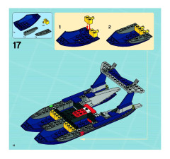 LEGO 8633 instructions page 18 – build guide