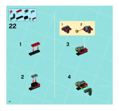 LEGO 8633 instructions page 24 – build guide