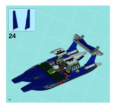 LEGO 8633 instructions page 28 – build guide