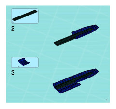 LEGO 8633 instructions page 3 – build guide