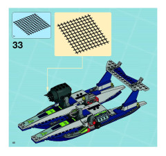 LEGO 8633 instructions page 40 – build guide