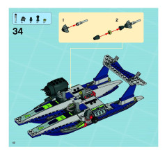 LEGO 8633 instructions page 42 – build guide