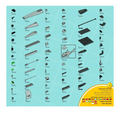 LEGO 8633 instructions page 45 – build guide