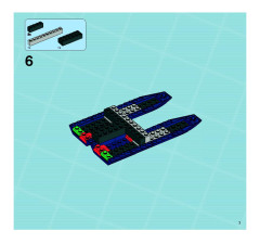 LEGO 8633 instructions page 7 – build guide