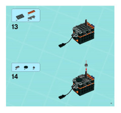 LEGO 8634 instructions page 11 – build guide