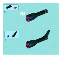 LEGO 8634 instructions page 18 – build guide