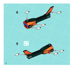 LEGO 8634 instructions page 20 – build guide