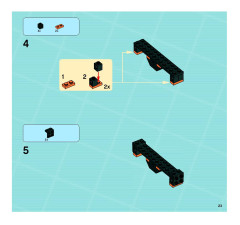 LEGO 8634 instructions page 23 – build guide
