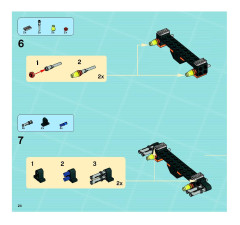 LEGO 8634 instructions page 24 – build guide