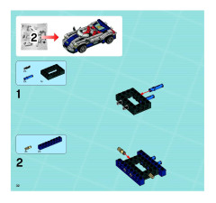 LEGO 8634 instructions page 32 – build guide