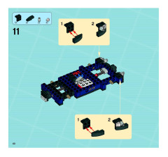 LEGO 8634 instructions page 40 – build guide