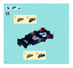 LEGO 8634 instructions page 42 – build guide