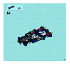 LEGO 8634 instructions page 43 – build guide