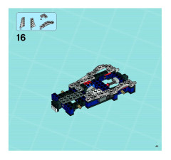 LEGO 8634 instructions page 45 – build guide