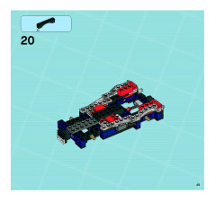 LEGO 8634 instructions page 49 – build guide