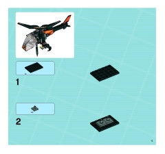 LEGO 8634 instructions page 5 – build guide