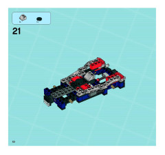 LEGO 8634 instructions page 50 – build guide