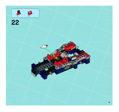 LEGO 8634 instructions page 51 – build guide