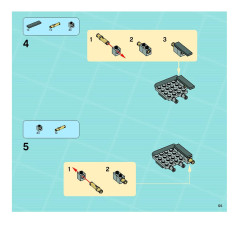 LEGO 8634 instructions page 55 – build guide