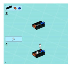 LEGO 8634 instructions page 6 – build guide