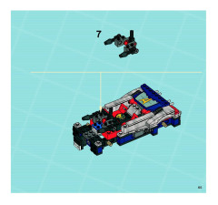 LEGO 8634 instructions page 65 – build guide