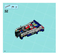 LEGO 8634 instructions page 68 – build guide